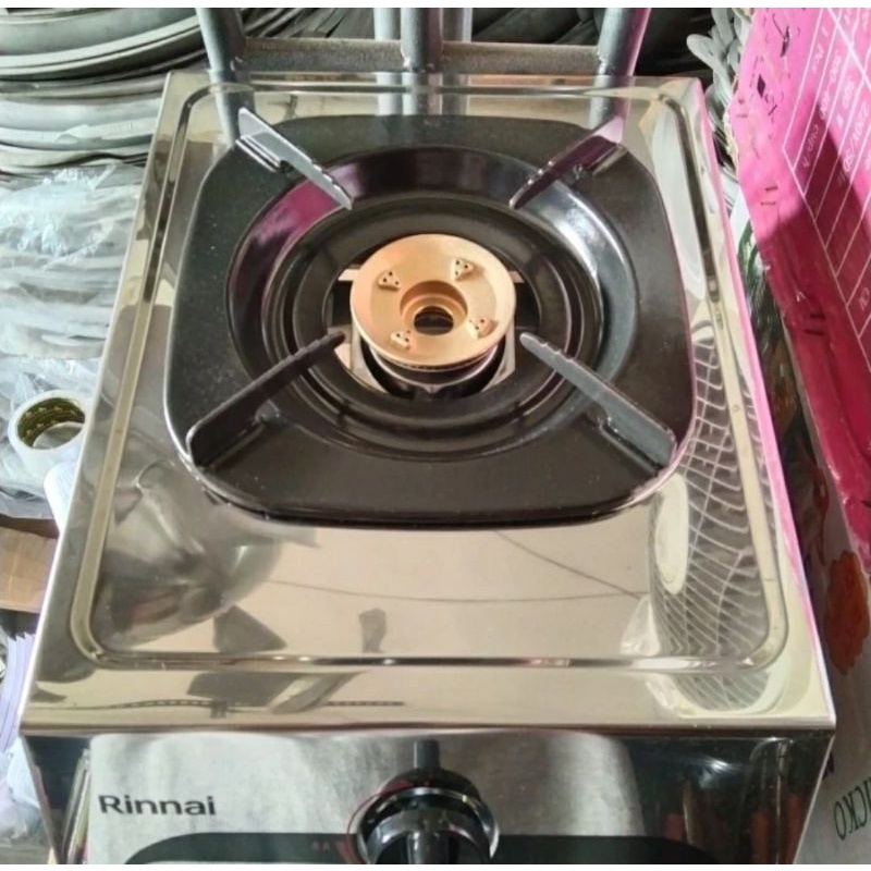 Kompor Rinnai 1 tungku stainless 511 E