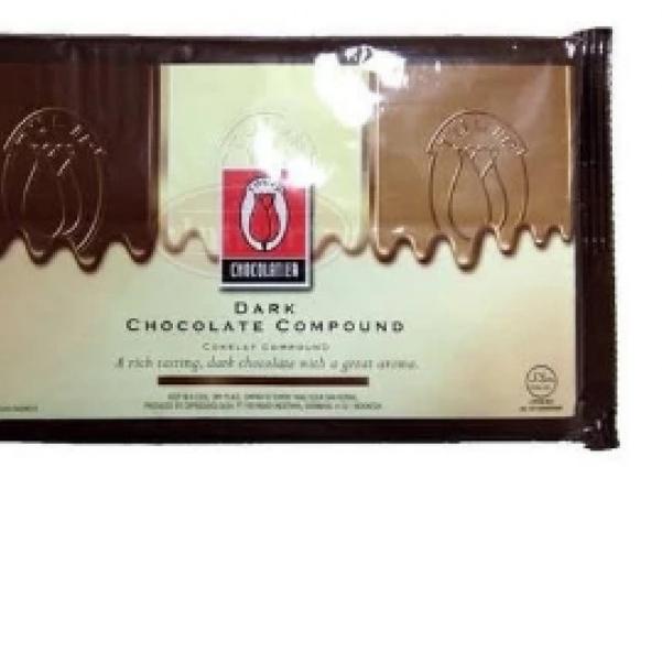 

♩ TULIP DCC 1 KG Dark Compound Chocolate Cokelat ←