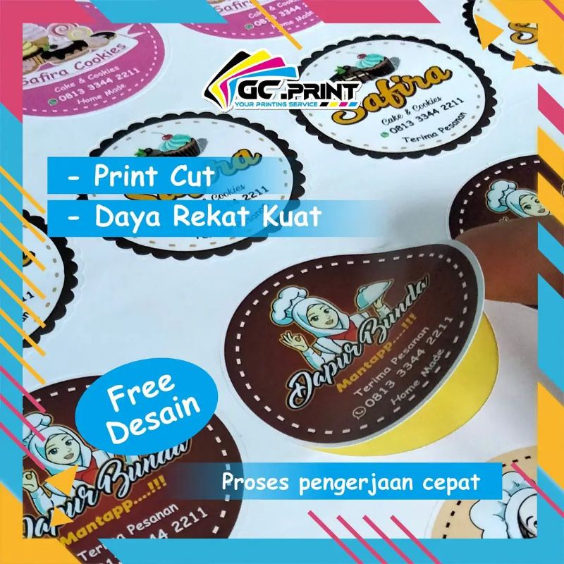 

READY!! STICKER LABEL MAKANAN / MINUMAN