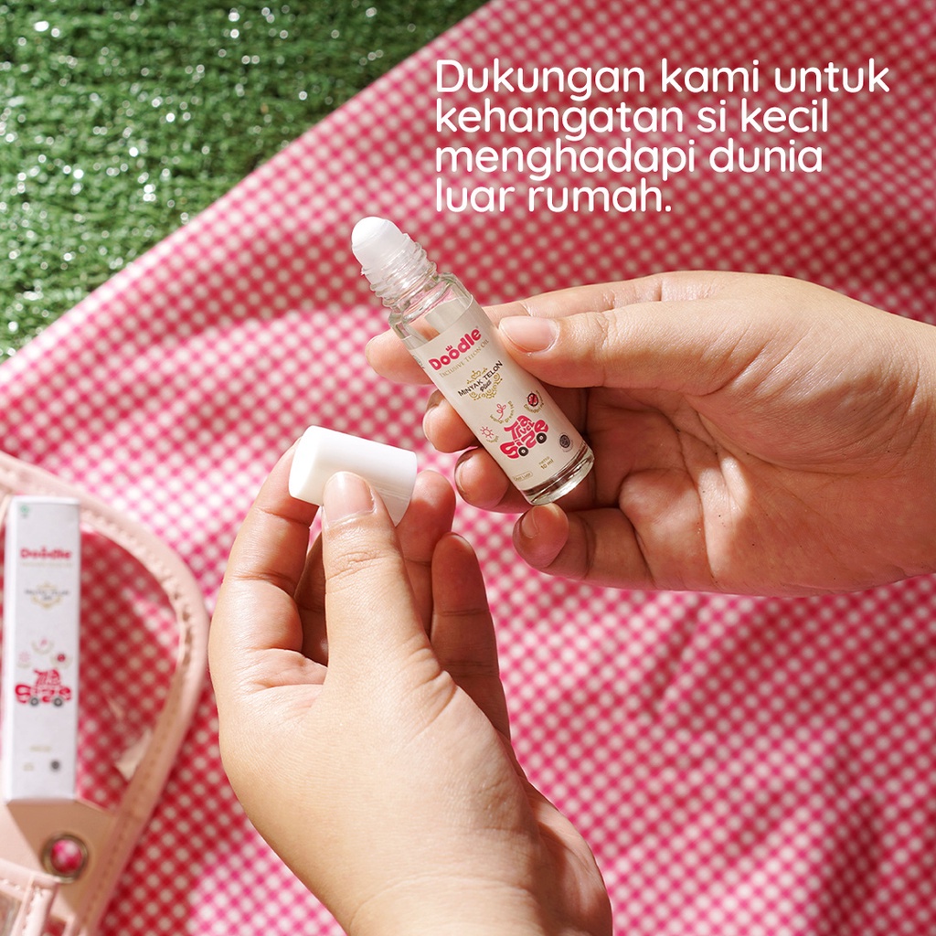 Minyak Telon Doodle Travel Size Roll On Baby