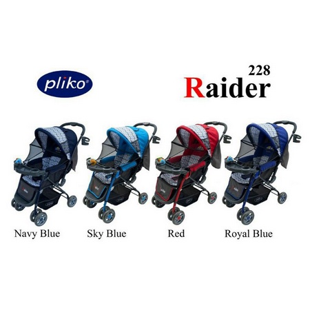Pliko Raider BS228 / Stroller Bayi / Kereta Dorongan Bayi