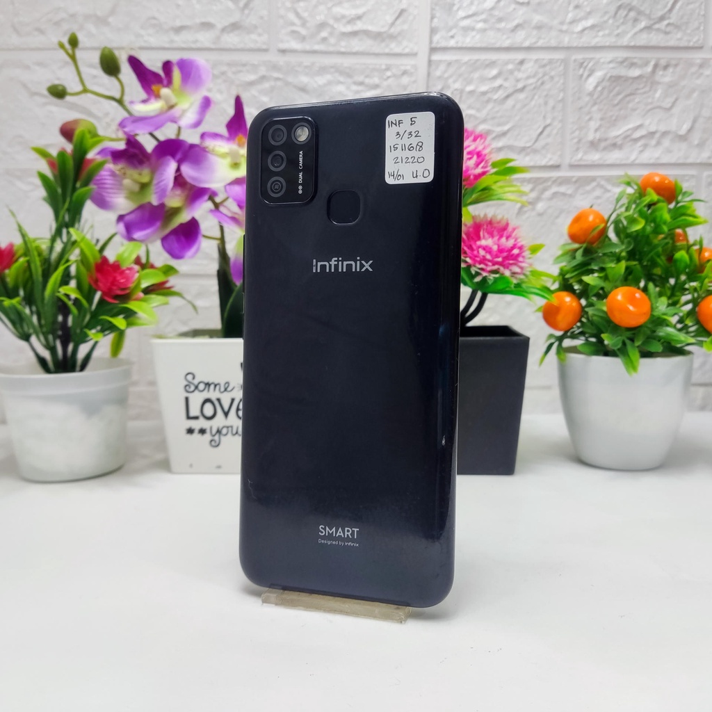Infinix Smart 5 2/32GB ( X657C ) Bekas Second Eks Grs Resmi