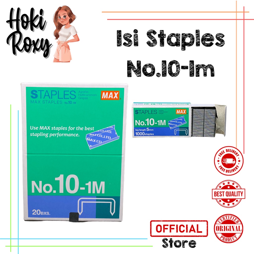 

Isi Staples || HD-10M || Max Holo || Isi Steples