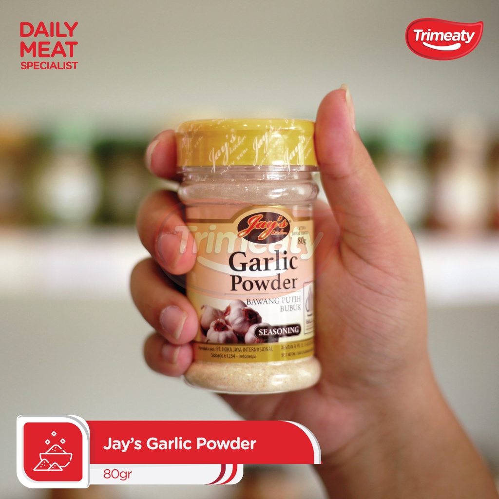 

Jay's Garlic Powder / Bawang Putih Bubuk - 80g