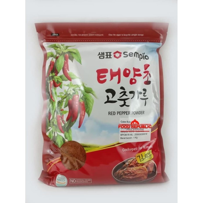 

GOCHUGARU KASAR KOREA REPACK 500 GR - BUBUK CABE UNTUK KIMCHI IMPORT
