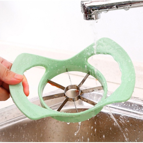 FYGALERY HL0346 Pemotong Buah Apel Pir Alat Potong Buah Praktis Pengupas Buah Pisau Pengiris Cutter Kupas Apple Slicer