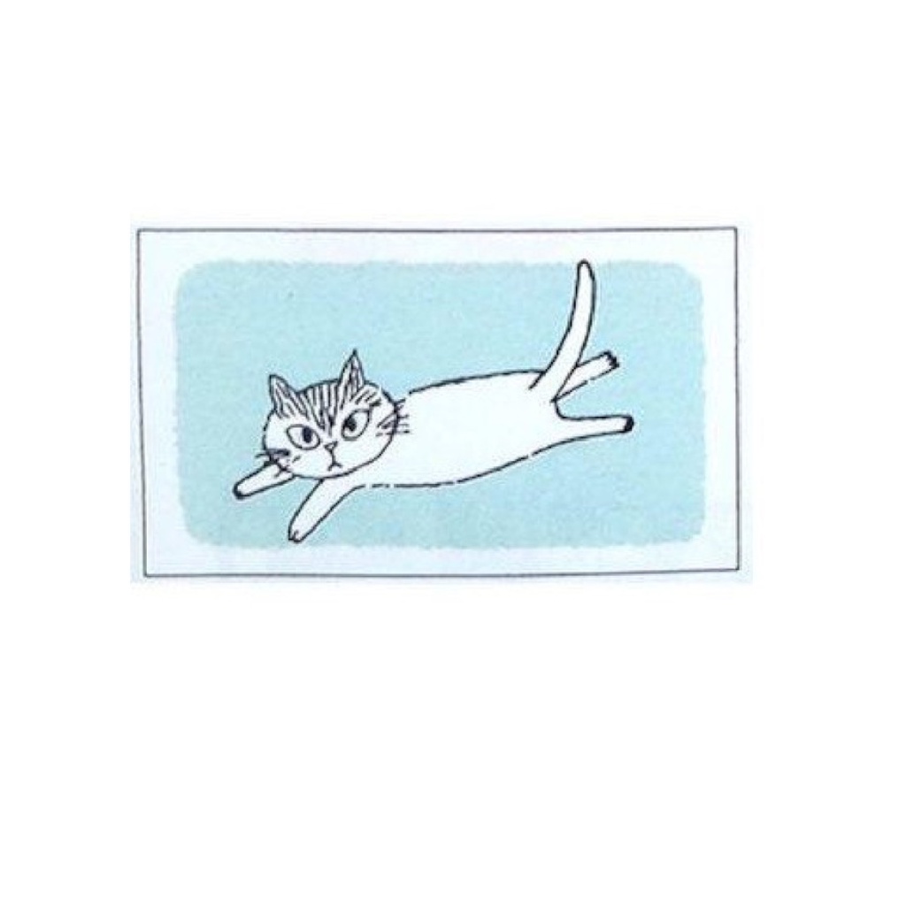 

Kodomo No Kao - Shinzi Katoh - Cat - Rubber Stamp