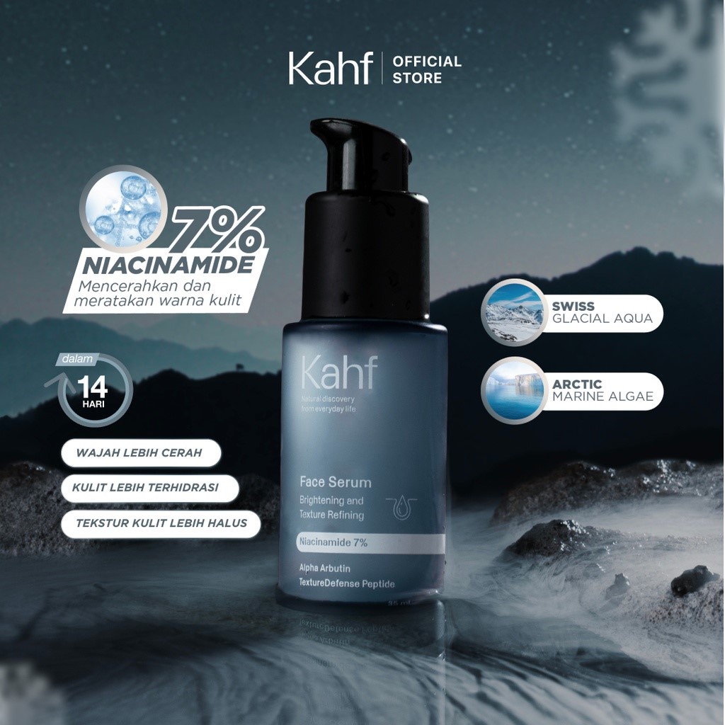 Kahf Brightening and Texture Refining Face Serum 35 ml