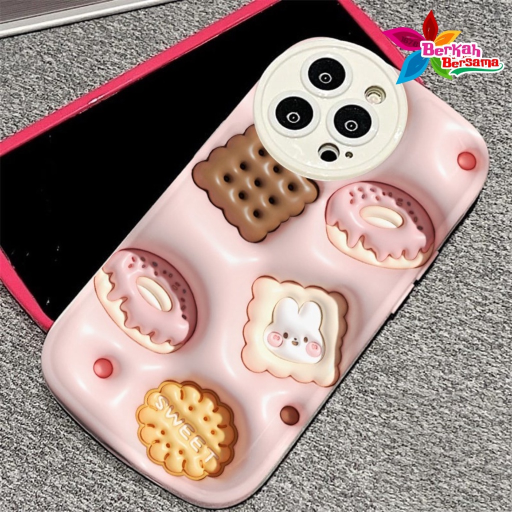 SS146 SOFTCASE MOTIF COOKIES AKSEN 3D FOR REALME C55 C1 C2 5 5I C3 8 V13 9 PRO 9I 10 C11 C12 C25 C15 C17 7I C20 C11 2021 C21 C21Y C25Y C30  C30S C31 C33 C35 NARZO 20  50A 50I  PRIME BB7797