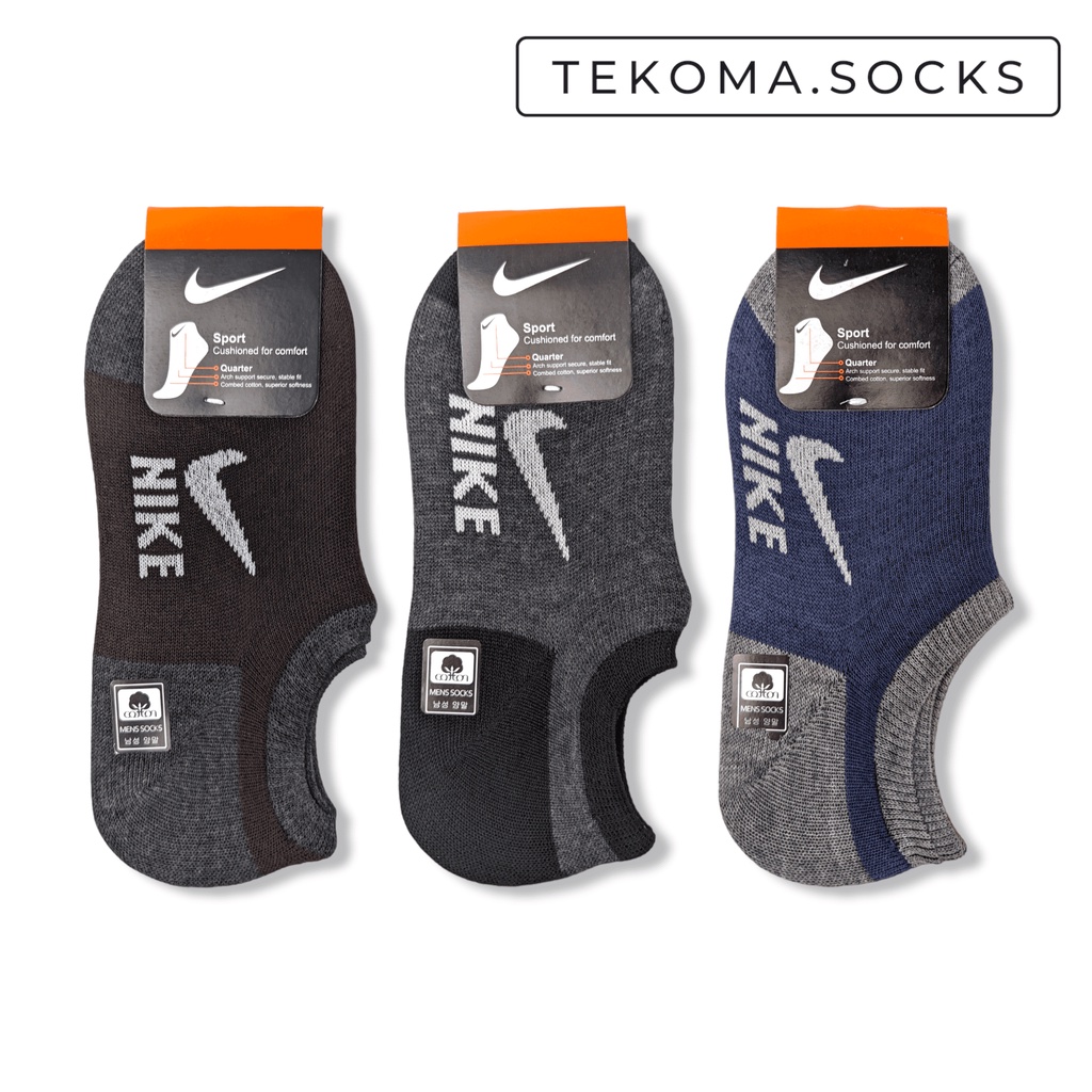 Kaos Kaki Pendek Invisible / Kaos Kaki Bawah Mata Kaki Pria &amp; Wanita Dewasa by Tekoma x Nike