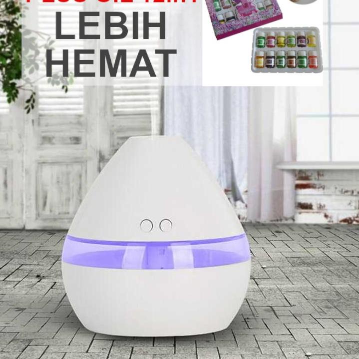 ℗ 300ml Air Humidifier Diffuser | Pelembab Penjernih Udara Aromaterapi Purifier | Essential Oil ♝