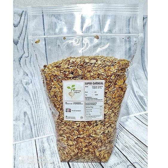 

◄ SUPER OATMEAL 1KG (6 MIX) - Instant, Vanilla Flavour, Rolled Oat, Chia Seed ☼