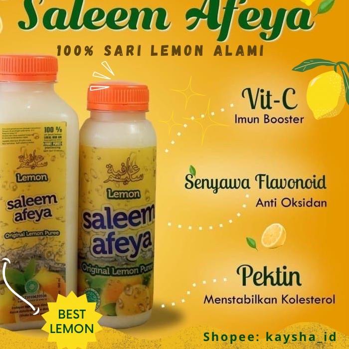 

➹ LEMON SALEEM AFEYA 500ml / ALAMI 100% TANPA CAMPURAN AIR / PURE LEMON / AIR LEMON MURNI / ALAMI / LEMON SALEEM AFEYA 250ml / / DIET PAKAI LEMON / LEMON ASLI / LEMON UNTUK DIET / SALEM AFEYA MINUMAN UNTUK DIET KOLESTROL ✩