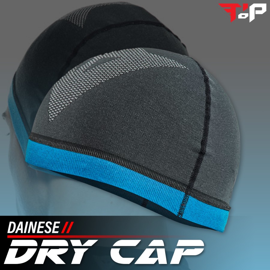 DAINESE DRY CAP BLACK BLUE NEW