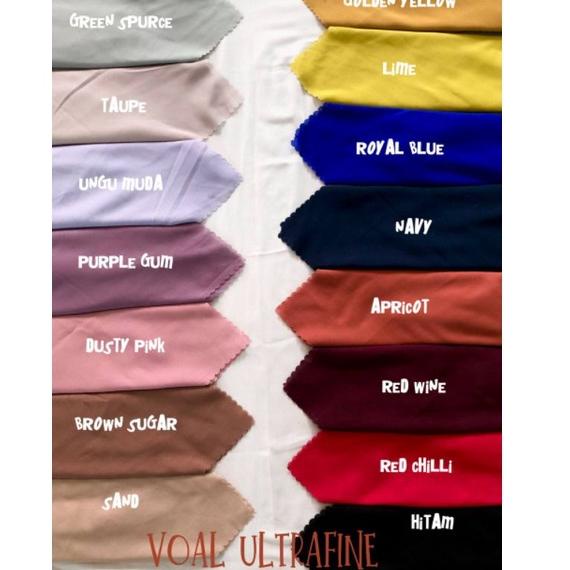 MENARIK Kain Voal Ultrafine / Bahan voal ultrafine / voal tryspan ultrafine / voal premium
