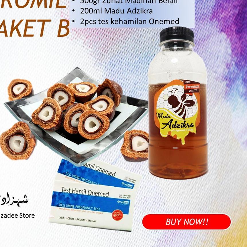 

♟ Paket B (Zuriat belah 500gr, Murni 200gr dan TP 2pcs) ☂