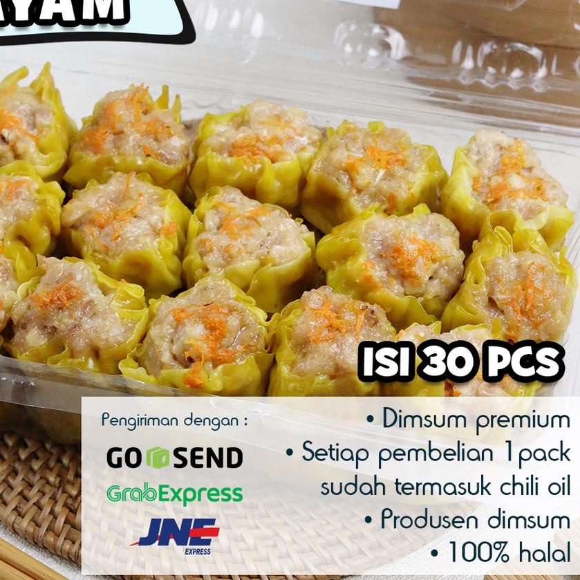 

✪ dimsum siomay ayam isi 30 ➭