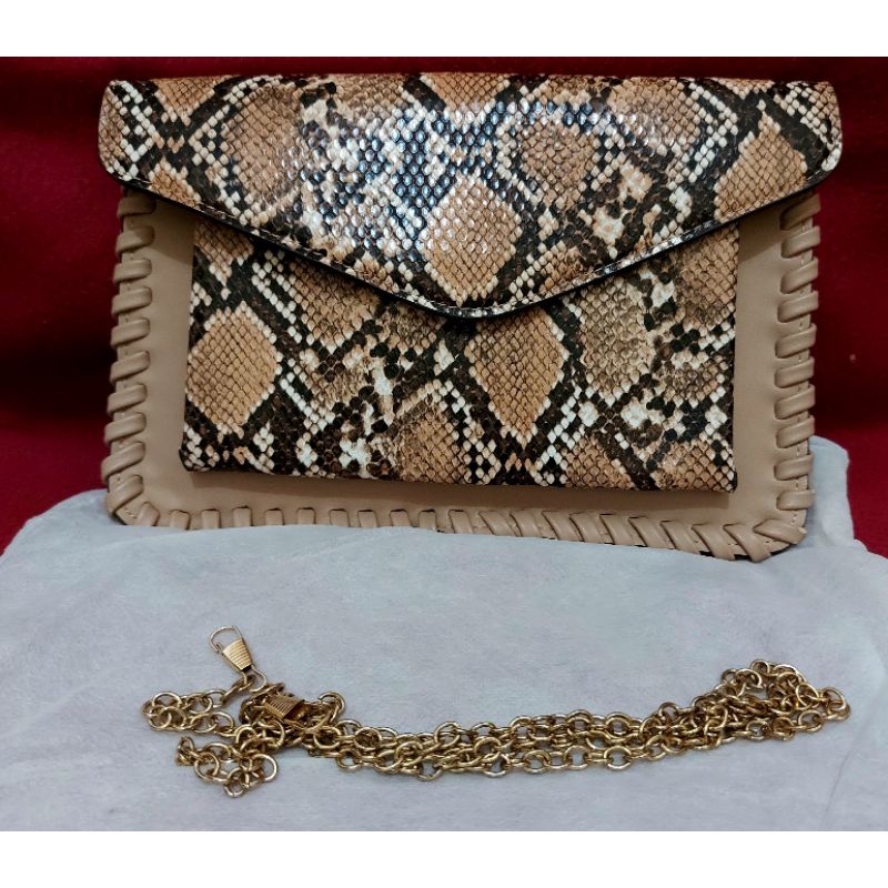 Cluthces Snake Skin Preloved | Tas Wanita