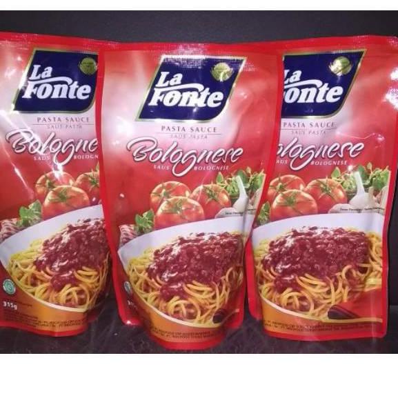 

Semuanya baruu1U5g Pasta Sauce La fonte saus bolognese 315GR Saus Pasta Lafonte