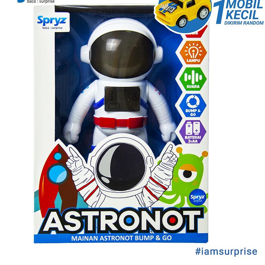 Kirim sekarangP5b5A Spryz Astronot Mainan Bump & Go