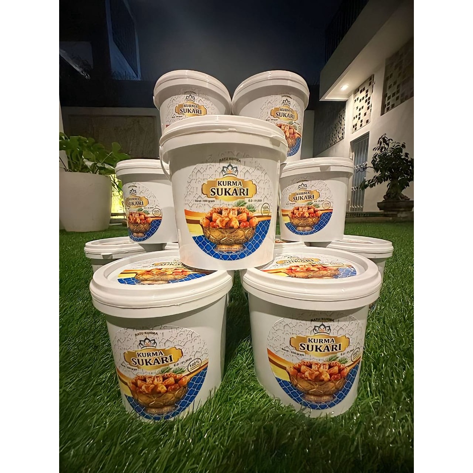 [ BARU ] Kurma SUKARI EMBER Al-Qossim 850 GR sukari ember Premium Saudi