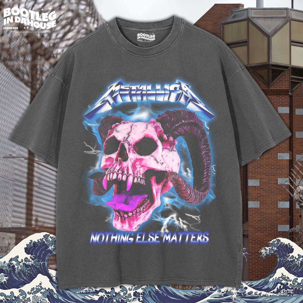 METALLICA Oversize T-shirt / Kaos Oversize METALLICA