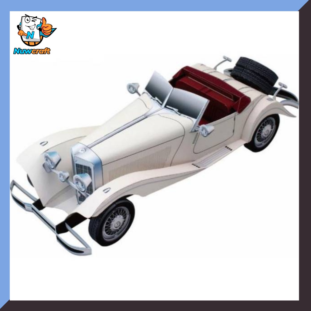 Nuwcraft Mobil Mercedes Benz Papercraft