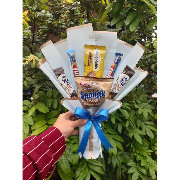 [Satish Craft] READY STOCK ‼ Buket Snack Kecil / Small Snack Bouquet