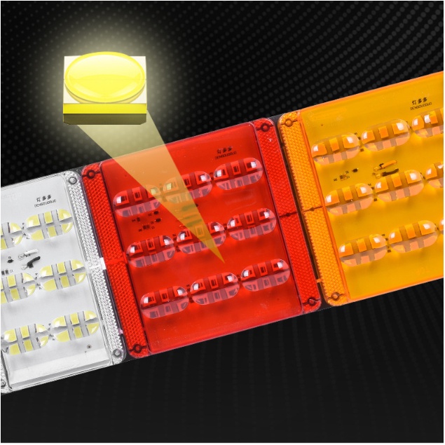 Lampu stoplamp truck 8d sein running &amp; rem kedip,senja running 24v