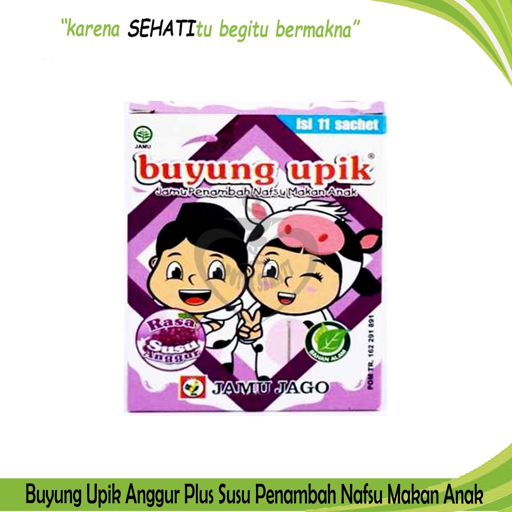 Buyung Upik Suplemen Makanan Meningkatkan Nafsu Makan Anak