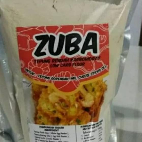 

☊ ZUBA Tepung Gorengan Sangat Rendah Karbo 500 gr ☏