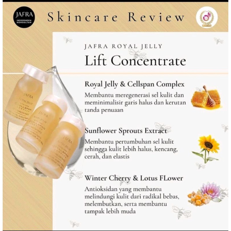 Jafra Serum Royal Jelly Royal Jelly lift concentrate