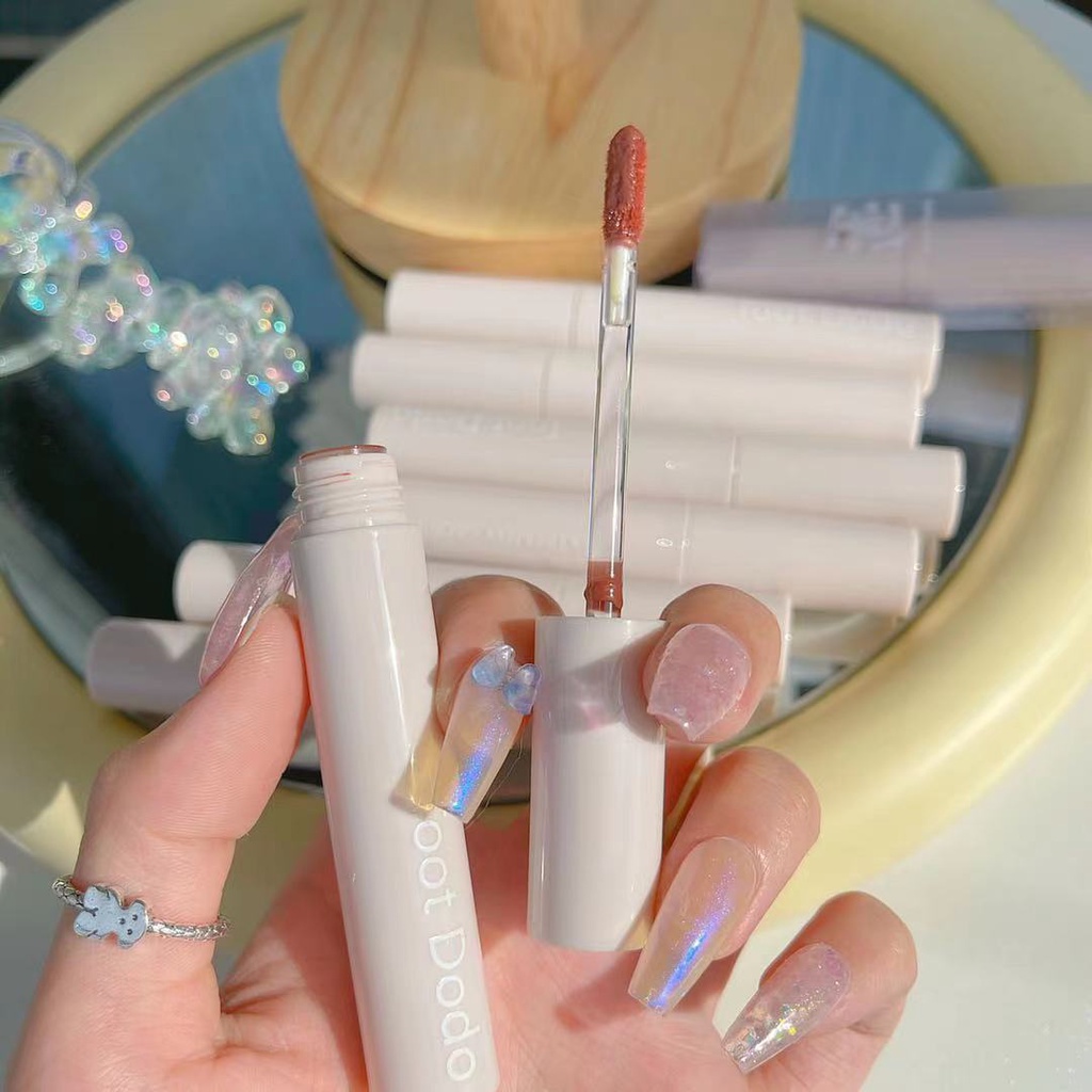 【COD】Lip gloss Korea Waterproff Tahan Air Last All Day Lip 12 Jam Paint  Lip Cream Matte Pelembab Smooth Original Import-CH