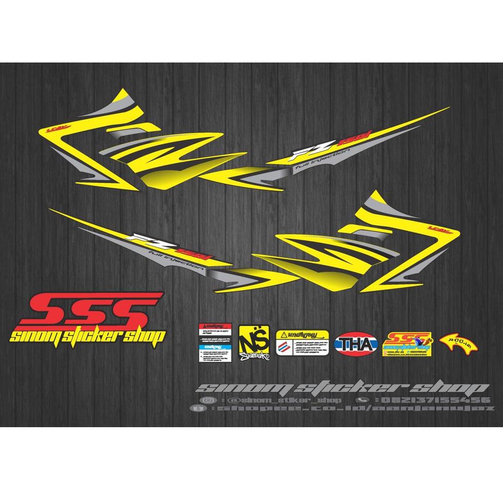 NEW STOCK Sticker Strig Variasi Thailook Vixion Old / Vixion Lama 2007-2012 (FZ150i Malaysia)