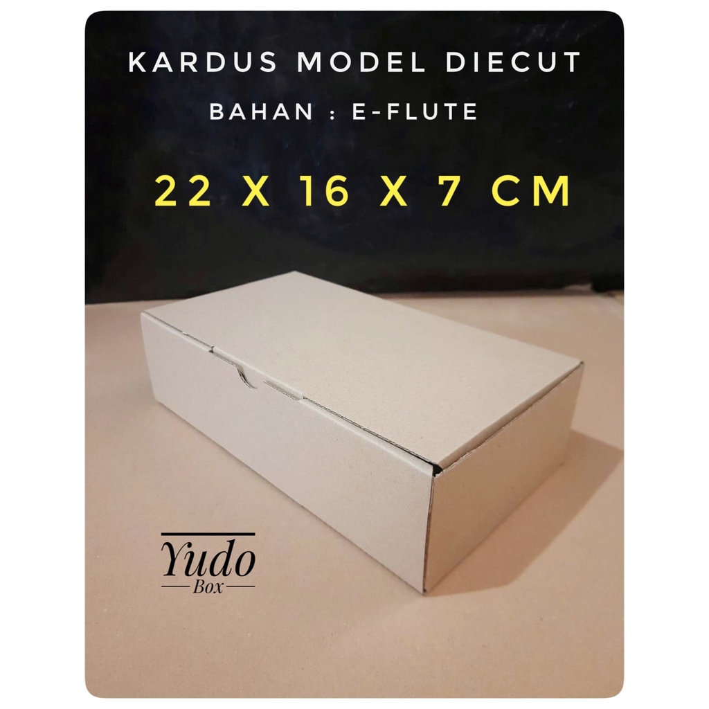 

box kardus karton uk. 22x16x7 cm model diecut pizza u/souvenir