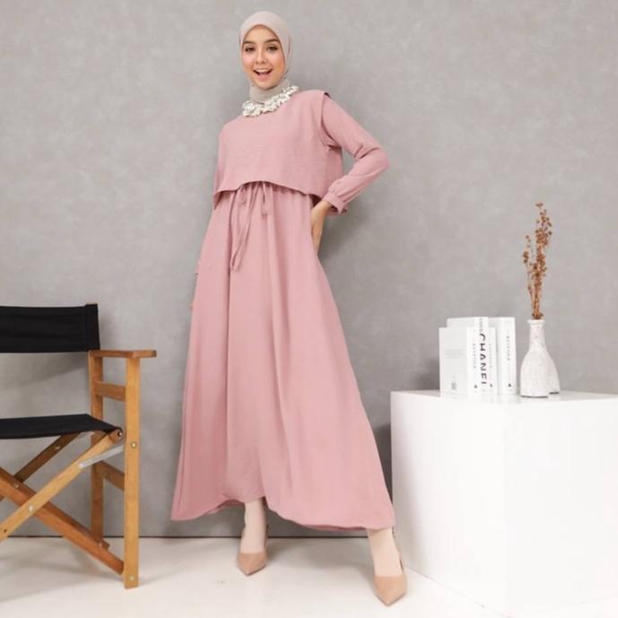 HARGA SPESIAL Odeca - Maryam Dress - Gamis Syar'i Wanita