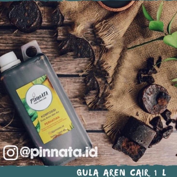 

✽ GULA AREN CAIR PINNATA KEMASAN 1 LITER ☚