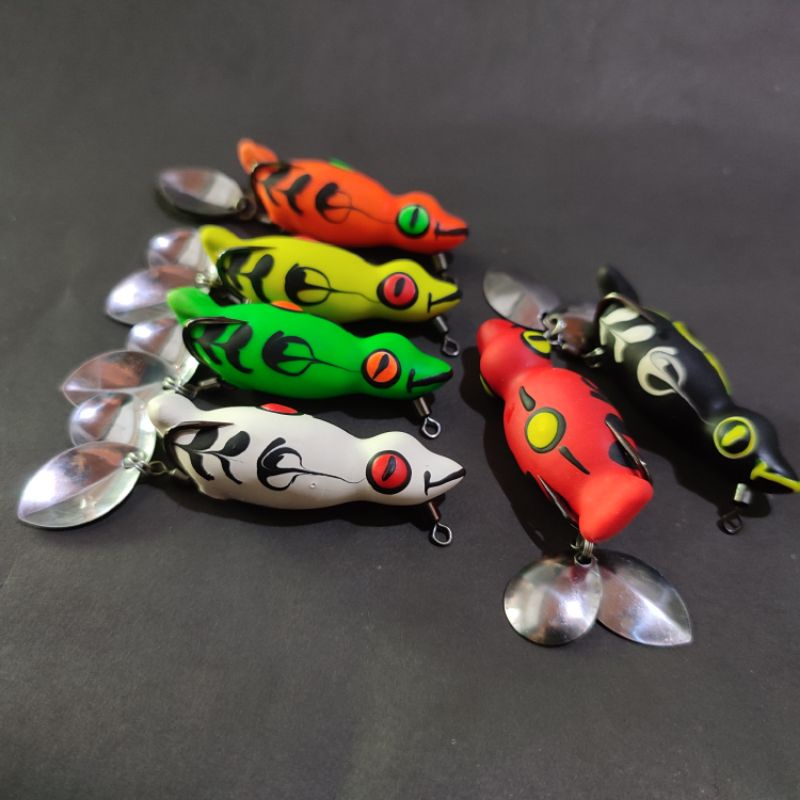 SOFT FROG BEBEK DOUBLE BLID 5CM SK LURE