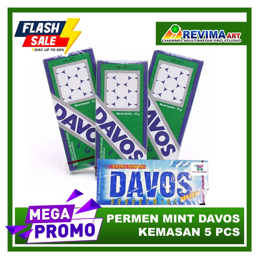 

Permen Mint Hangat DAVOS LUX 15gr Harga untuk 5 Bungkus