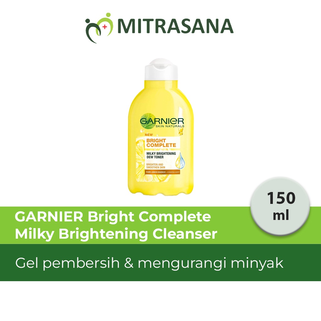 Garnier Bright Complete Milky Brightening Toner Cleanser Skincare