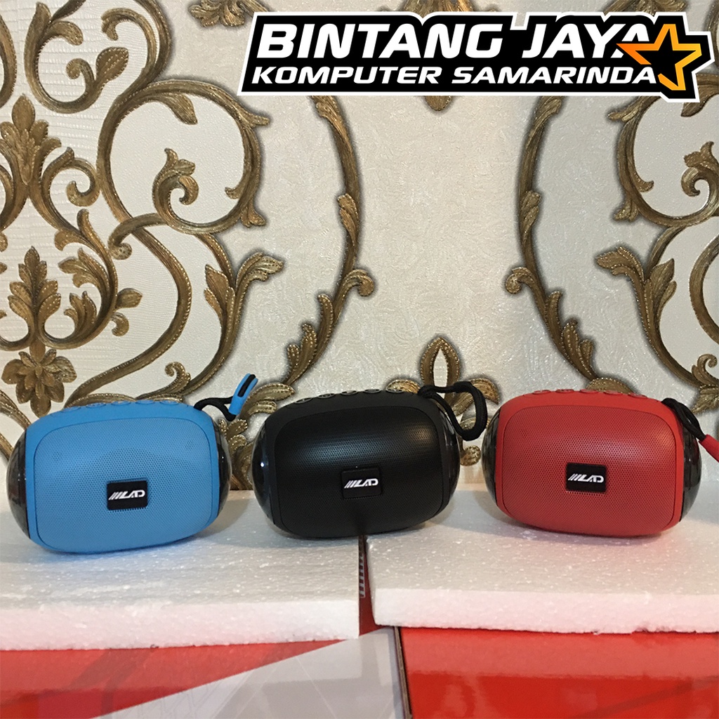 Speaker Portable Multimedia Bluetooth RGB LAD LD-18 Capsule