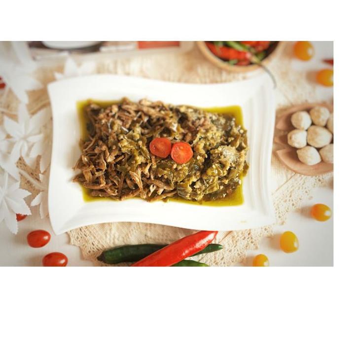 

♥ Restu Mande [LAUKPAUK] Teri Lado Hijau Kemasan Vakum 250gr ♔