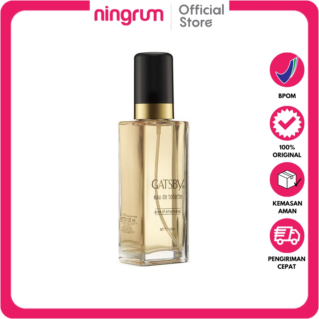 Ningrum - GATSBY EAU De Toilette 125 ml | Parfum Pria Tahan Lama EDP 100% Original - 9019