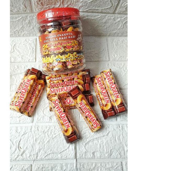 

♩ 1 TOPLES SILVERQUEEN CHUNKY BAR 33GR/ 12PCS || SILVERQUEEN || COKLAT SILVETQUEEN ☺