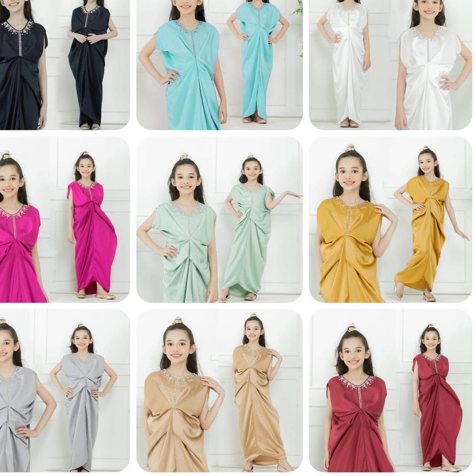 ♣ Dress muslim anak remaja / Kaftan TRIANA KID / Kaftan anak abg tanggung/ gamis lebaran anak / KAFT