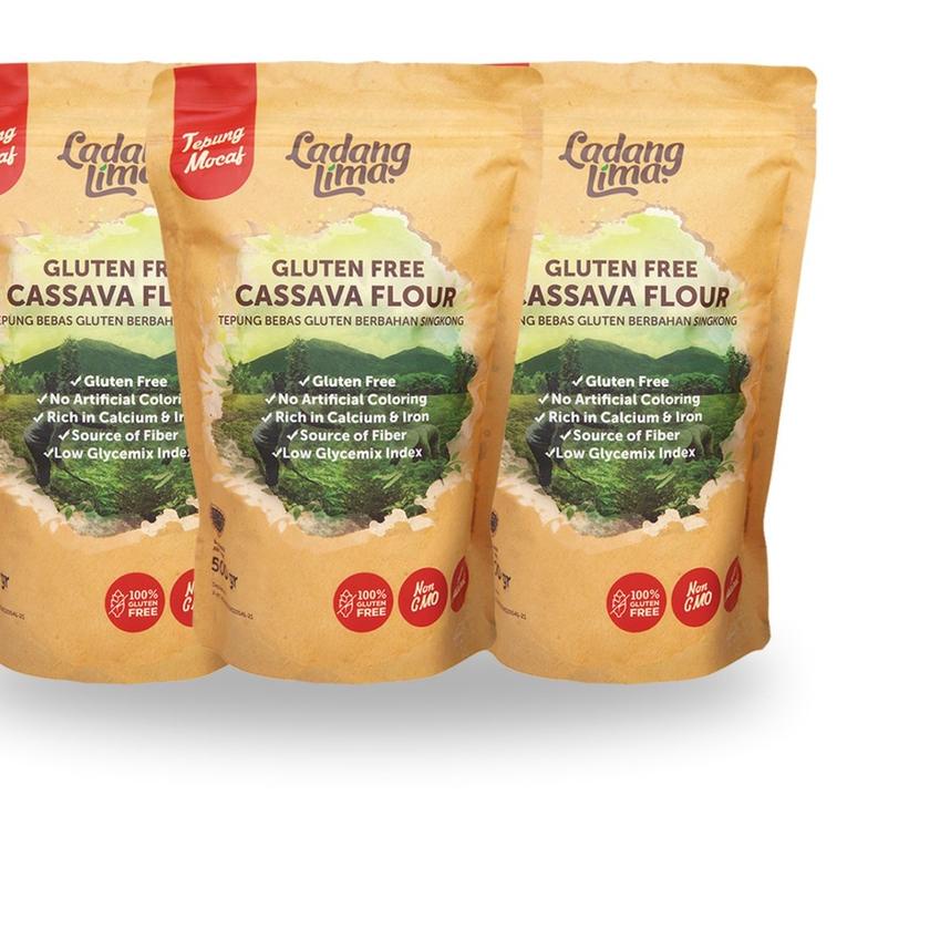 

☂ 3pcs - Tepung Sigkong 500gr Ladang Lima ✯