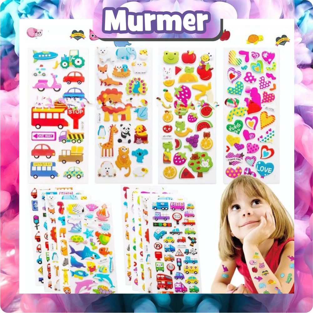 

MumerOfficial STIKER 3D ANAK STICKER TIMBUL MAINAN TEMPEL KARAKTER EMBOSSED STICKER S057