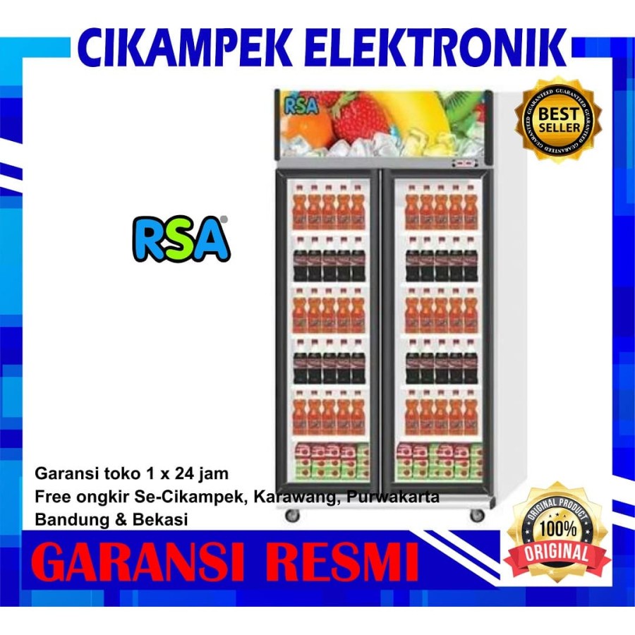 Showcase RSA OPAL Chiller 2 Pintu