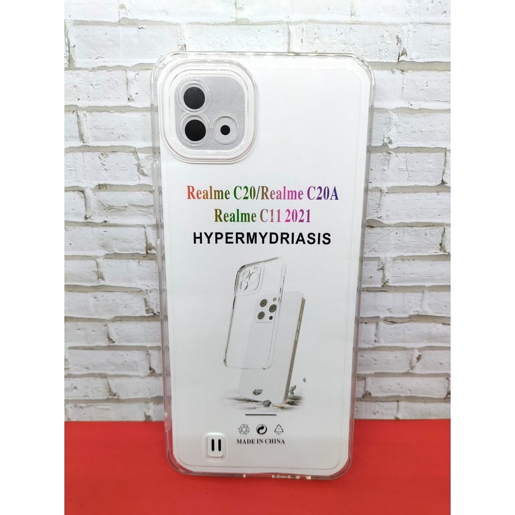 SOFTCASE BENING TRANSPARAN + PROTECT CAMERA REALME C20 / C11 2021