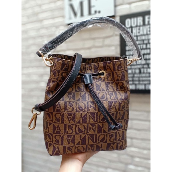 Tas serut monogram S bonia original